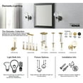 thumbnail image 6 of Kohler Lighting 22546-Sc01 Damask 11" Tall 1 Light Water Globe Wall Sconce - Bronze, 6 of 7