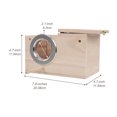 thumbnail image 3 of Rural365 Parakeet Nesting Box Bird, Medium, 3 of 7