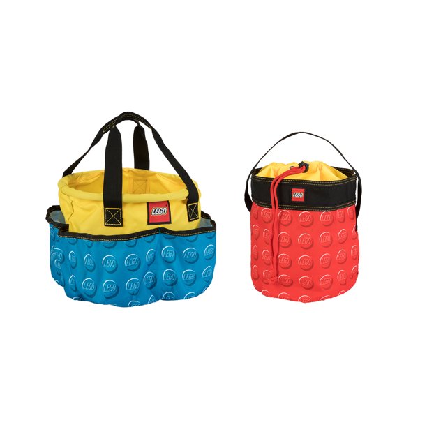 LEGO® Big Toy Bucket & Cinch Bucket Red