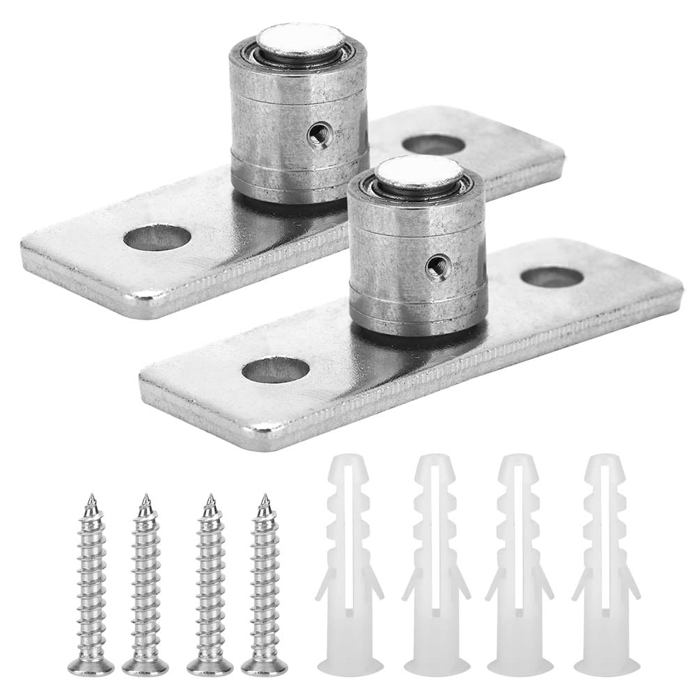 OTVIAP Sliding Door Floor Guide,2Pcs Stainless Steel Barn Door Roller Floor Guide Sliding Door Hardware Accessories,Hardware Fittings