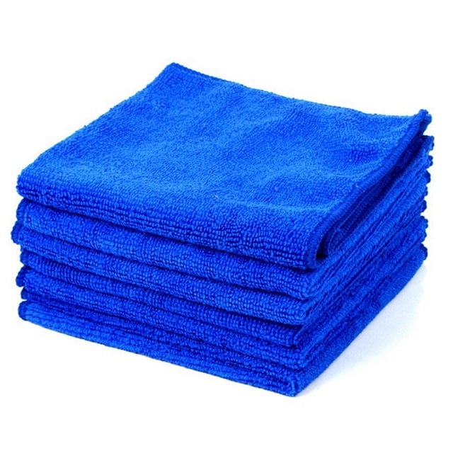 4 unids Toallas de limpieza de coches Herramientas de belleza del coche Auto Toallita de limpieza de coches Engrosamiento de felpa Duster Pulido Suministros de coche