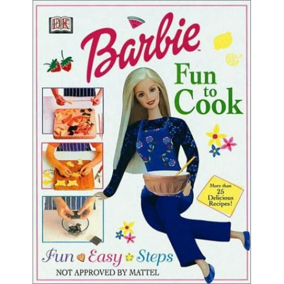 Pre-Owned Barbie Fun to Cook Book Hardcover