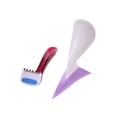 thumbnail image 2 of 1 juego de plantillas de afeitado para partes privadas de bikini para mujer, maquinilla de afeitar para el cabello para mujer, triángulo sexy, 2 of 3