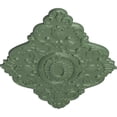 thumbnail image 3 of 42 3/4"W x 28 7/8"H x 1"P Ashford Ceiling Medallion, Hand-Painted Athenian Green, 3 of 5