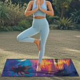 thumbnail image 5 of XYZCANDO Car Seat Towel Cover Versatile Car Seat Cover Towel for Running Beach Workout, Towel Car Seat Cover Sweatproof, Vibrant Tropical Beach Sunset, 5 of 11