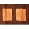 thumbnail image 1 of Ahgly Company Indoor Rectangle Oriental Orange Modern Area Rugs, 8' x 10', 1 of 4