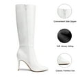 thumbnail image 4 of DREAM PAIRS Knee High Boots for Women, Sexy Pointed Toe Stiletto High Heel Boots, Fashion & Classic Dress Shoes, 4 of 8