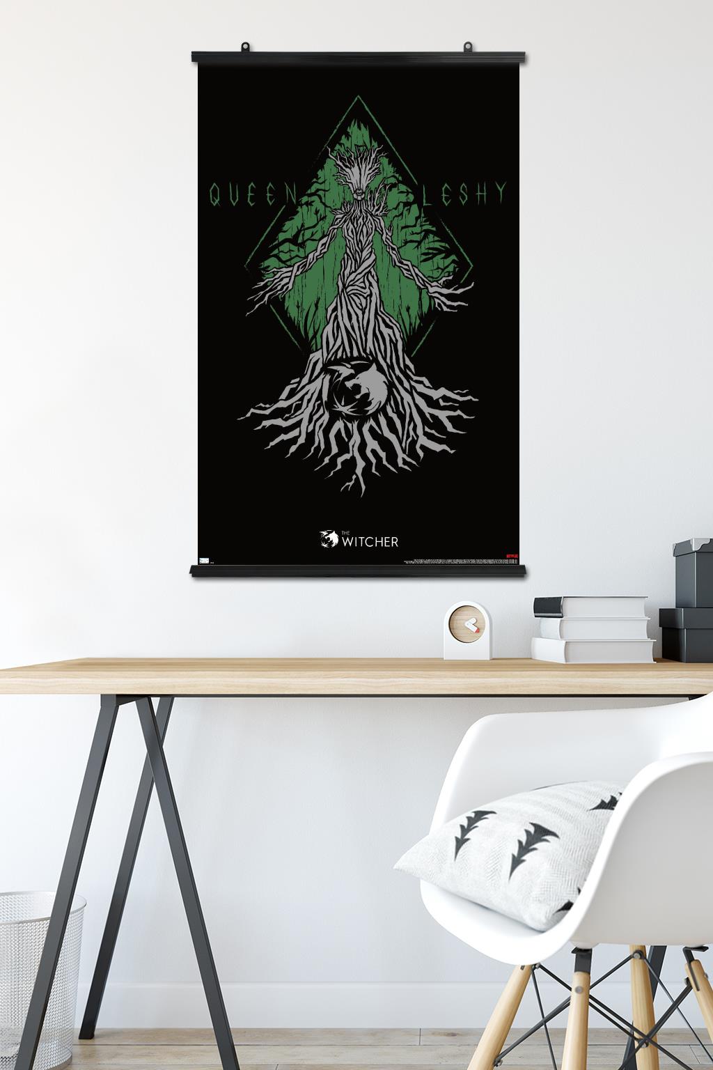 Netflix The Witcher Season 2 - Queen Leshy Green Wall Poster, 22.375" x 34"