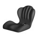 thumbnail image 2 of Cojín asiento espuma viscoelástica con soporte , cómodo, portátil, con funda lavable, respaldo ergonómico para sillas juegos y sillas Negro, 2 of 10