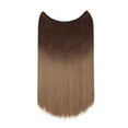 thumbnail image 2 of Fil Invisible Sans Clips Extensions de Cheveux Miracle Secrets Postiches Cheveux Synthétiques Soyeux, 2 of 6