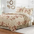 thumbnail image 4 of Greenland Home Antique Rose Full/Queen Quilt Set, 4 of 8