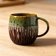 thumbnail image 4 of AUNVITO Ceramic 600ml Large Capacity Breakfast Cup, Rustic Style Coffee Mug, High-Quality Morning Beverage Holder, 4 of 5