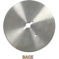 thumbnail image 2 of 2 Pcs Lame Ronde de Shawarma en Acier Inoxydable 440B 100mm pour Trancheuse/donneuse de Kebab Couteau Circulaire de Kebab, 2 of 3