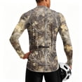 thumbnail image 2 of Realistic Tree Bark Camo Quarter Zip Pullover for Men, Long Sleeve Hunting Fishing Jersey with Moisture Wicking Quick Dry Fabric - Lightweight Outdoor Athletic Performance Tops Bronze L, 2 of 6