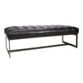 thumbnail image 6 of WYATT LEATHER BENCH BLACK, 6 of 7
