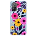thumbnail image 1 of Funda InstaCase para Xiaomi Mi 10T Pro Uso Rudo Flores Amarillas y Magentas, 1 of 4