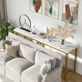 thumbnail image 3 of TribeSigns 70.9 inch Extra Long Sofa Table, Narrow Long Console Table Behind Couch, Entryway Table for Living Room, 3 of 7