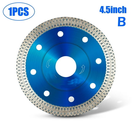 

4/4.5inch Porcelain Tile Turbo Diamond Dry Cutting Disc Wheel Grinder Y6B2