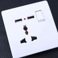 thumbnail image 1 of OULII Flat Outlet Plug USB Electrical Outlet Square Charger for Electronics Devices 1Pack, 1 of 5