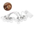 thumbnail image 1 of 1.5M 10LED Plastic String Light Safe for Christmas Decorations Holiday Party Gardenwarm white, 1 of 4