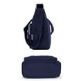 thumbnail image 4 of LAVA Women Crossbody Purse Bags Waterproof Nylon Shoulder Pouch Wallets Hangbag (Navy Blue), 4 of 11