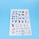thumbnail image 3 of FELTECHELECTR hoja de pegatinas temporales navideñas: tatuajes decorativos de astas de alce y reno., 3 of 6