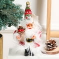 thumbnail image 4 of Billuyoard Las decoraciones festivas de Papá Noel difunden la alegría navideña con estos adornos Kits de decoración para fiestas verde 【21.3 cm * 9.6 cm】, 4 of 6
