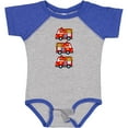thumbnail image 3 of Inktastic Fire Truck Firefighter Bear Boys or Girls Baby Bodysuit, 3 of 5