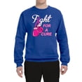 thumbnail image 2 of for a Support Awareness Unisex Crewneck Graphic Sweatshirt, Royal, X-Large, 2 of 3
