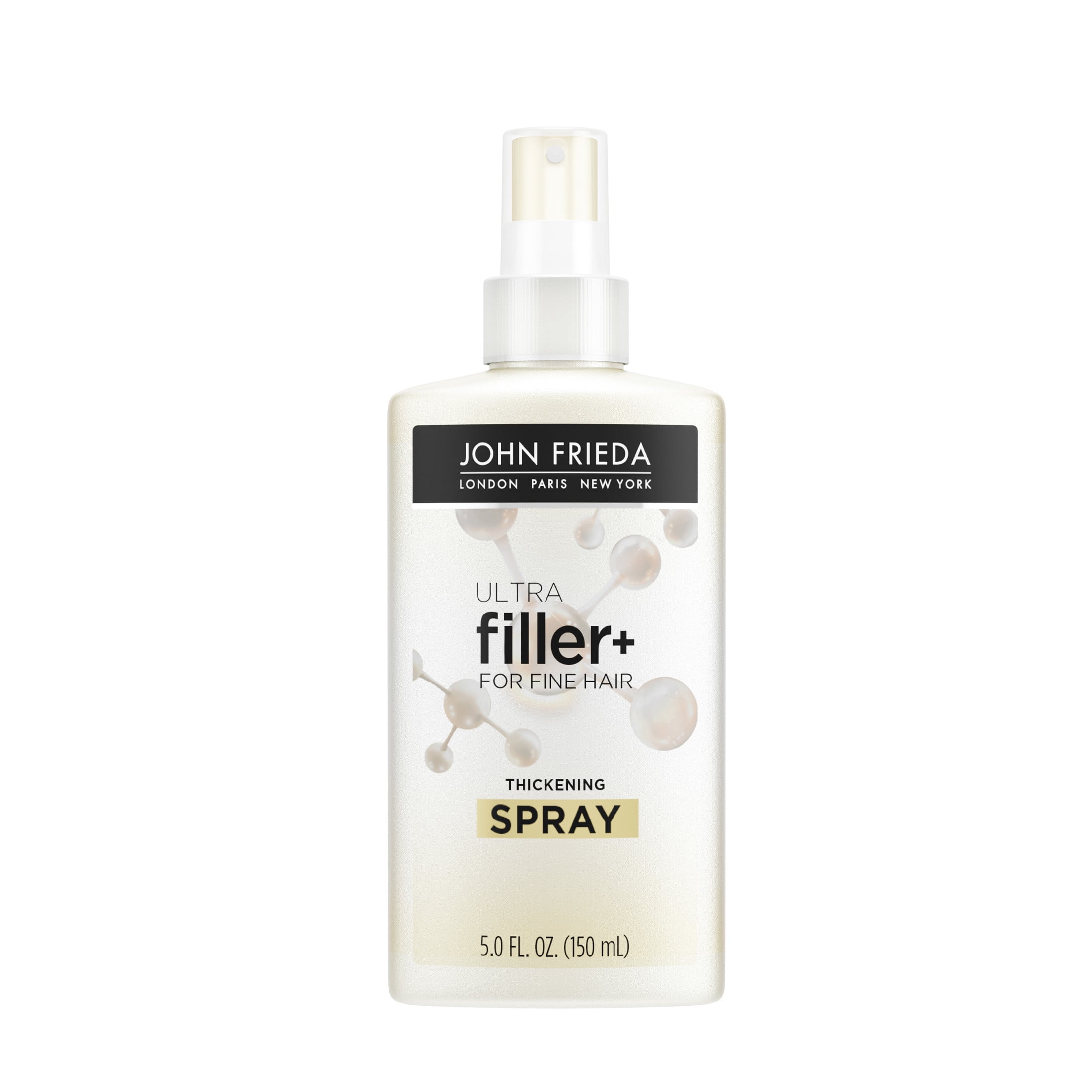 John Frieda ULTRAfiller+ Thickening Spray for Fine Hair, Volumizing Spray, 5 fl oz
