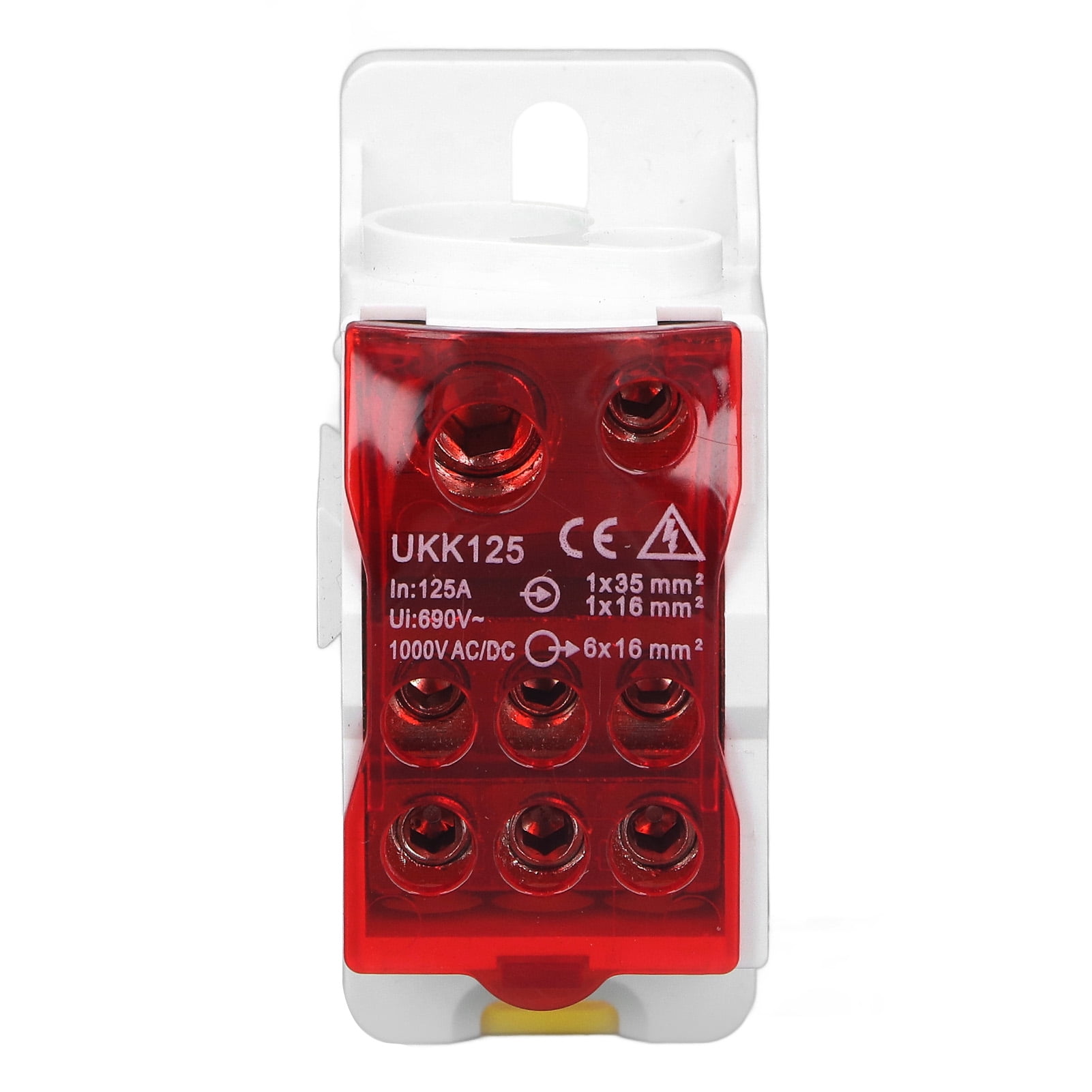 Terminal Distribution Box, Fine Insulation Properties 125A DIN Rail