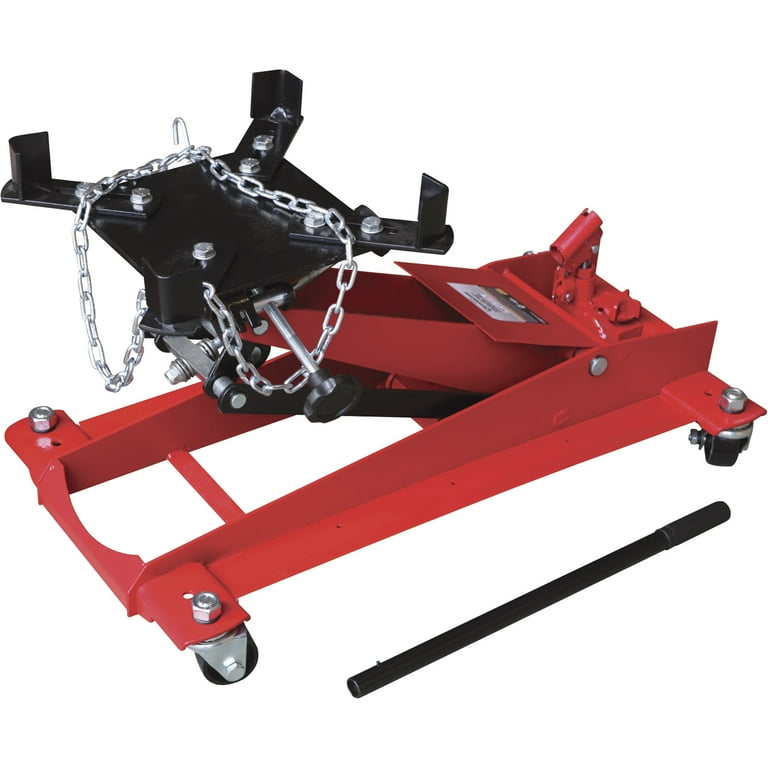 Strongway, Transmission Jack, 1/2-Ton, Low-Profile, 22in. Lift