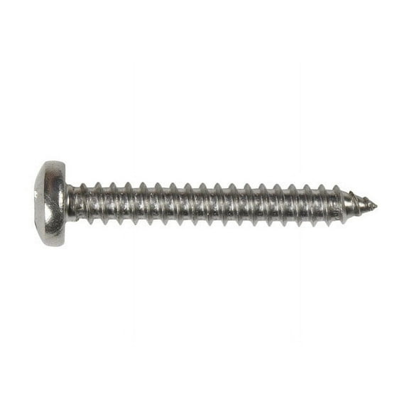 The Fastener Center 12x1-1/2 Ss Metal Screw 823320