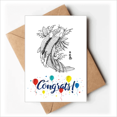 thumbnail image 1 of Fish Playing Swimng Sea Seaw Wedding Cards Congratulations Greeting Envelopes, 1 of 3