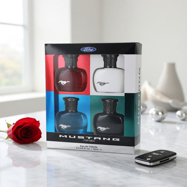 Mustang, Eau de Toilette Spray Set, 4 x 0.5 oz, for Men - Walmart.com