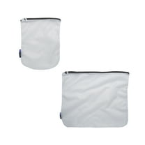 Laundry 360 Sanitized Mesh Sweater and Socks Wash Bag 2 Pack, 23" x 20", 12" x 16.5"