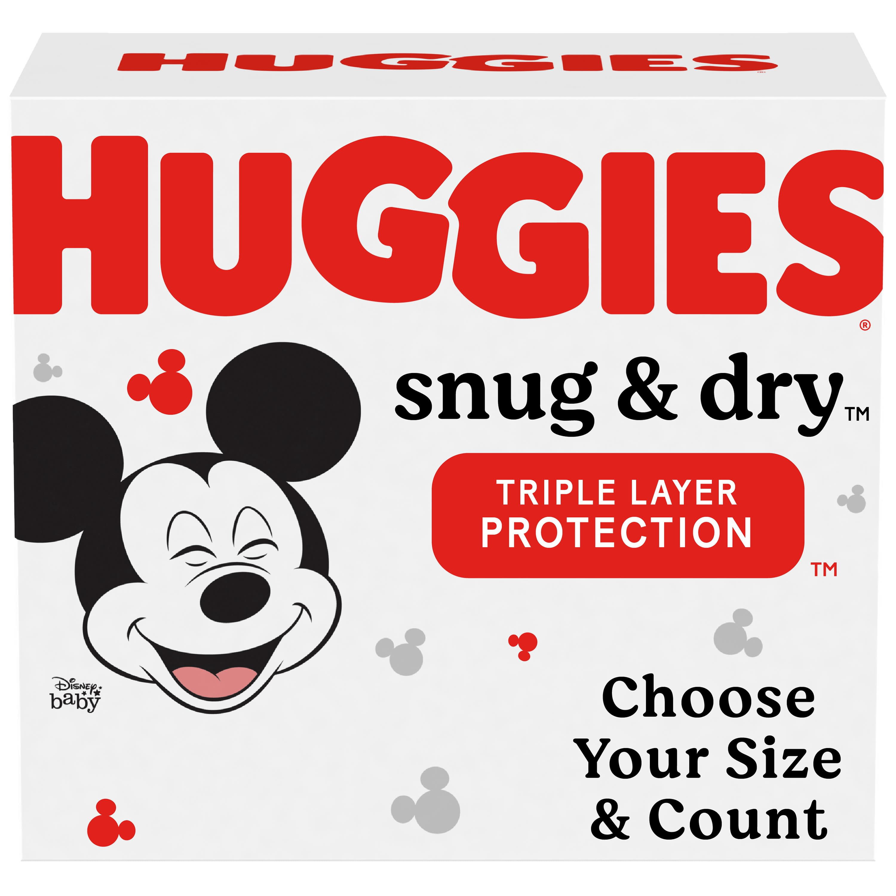 Huggies Snug & Dry Baby Diapers, Size 5 (27+ lbs), 116 Ct
