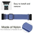 thumbnail image 4 of Stretchy Braided Replacement Strap for  7X, BUCKLE CLOSURE, 4 of 8
