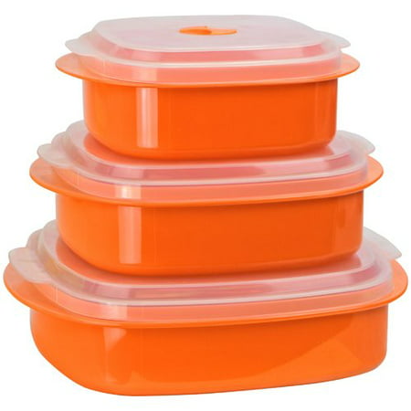 Reston Lloyd Calypso Basics 3 Container Food Storage Set (Set of 2)