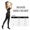 thumbnail image 4 of MANZI Women's 2 Pairs Super Opaque Tights for Women 120 Denier Control Top Pantyhose, 4 of 8