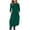 Green, variant on Sentmoon Long Sleeve Fall Dress Solid Color Crew Neck Womans Dresses Loose Sundress for Work and Office
