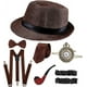 thumbnail image 1 of Conjunto de accesorios del Gran Gatsby para hombre de los años 20, disfraz de gángster Retro de los años 20 y 30, 1 of 4