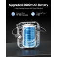 thumbnail image 4 of Ducha portátil BTOG 8000 mAh recargable de 6,0 l/min, 4 of 7