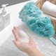 thumbnail image 3 of 2 Pack Loofah Bath Brush with Long Handle Bath Shower Back Scrubber Body Brush for Men and Women Pink and Blue, 3 of 5