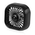 thumbnail image 1 of Ventilador de coche, salida de aire para coche, pequeño ventilador USB de mano, pequeño ventilador eléctrico, ventilador de coche colorido, 1 of 1
