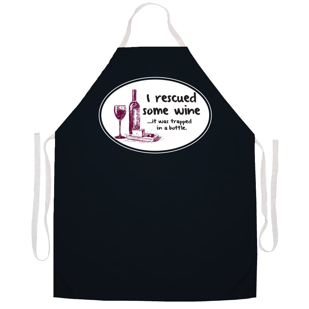 BBQ,MOST IMPORTANT TOOL IN KITCHEN IS CORKSCREW MENS/WOMENS,BLACK NOVELTY APRON