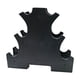 thumbnail image 1 of Halt Room Haudbell Estante de almacenamiento portátil 3 niveles Pesadas de peso del organizador para la forma de gimnasio en el hogar Fitness, 1 of 9