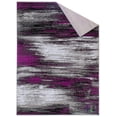 thumbnail image 2 of Handcraft Rugs - Purple, Grey, Silver, Black, Abstract Contemporary Modern Design Mixed Colors Area Rug, 2 of 6