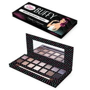 Buffy - NUDE Eyeshadow Palette - 7 Matte and 7 Shimmer Colors by Pinky Petals (Buffy)