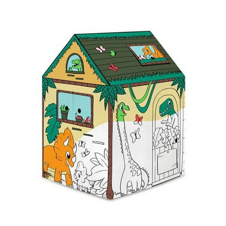 Bankers Box at Play Color in Dinosaur Playhouse